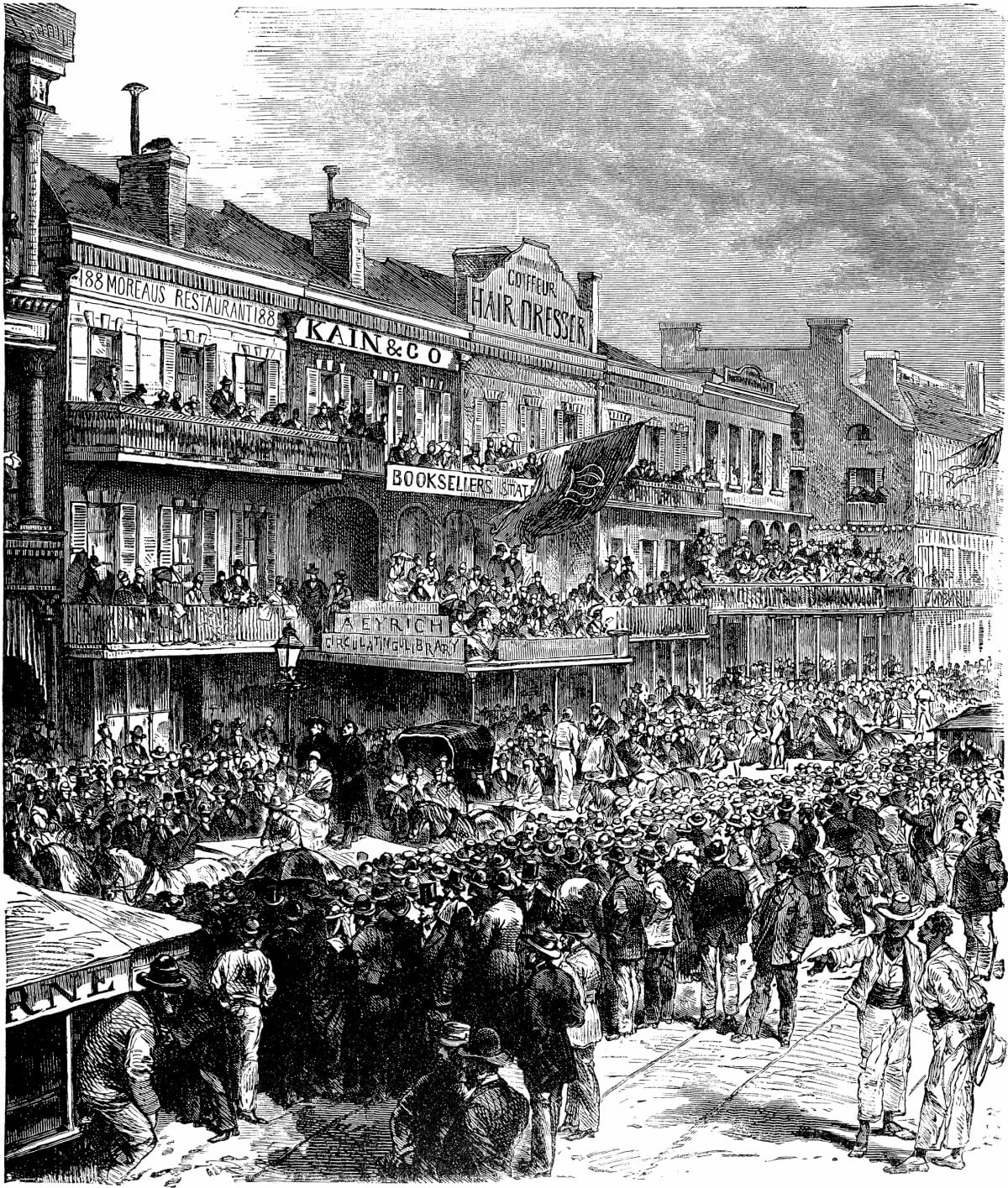 19th Century New Orleans Election Day